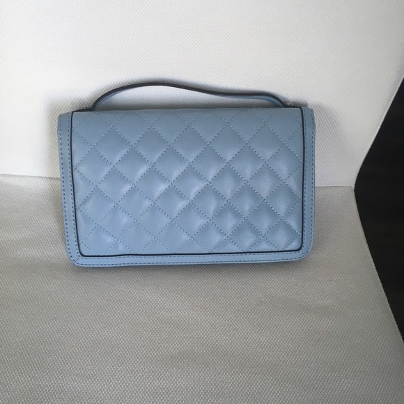 NWT Michael Kors Sloan Crossbody Bag in Pale Blue - Picture 2 of 8